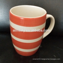 cheap price and high quality White ceramic mug made in China